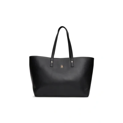 Abbildung von Tommy Hilfiger CHIC TOTE Shopping Bag, Damen, Größe: One Size, Black
