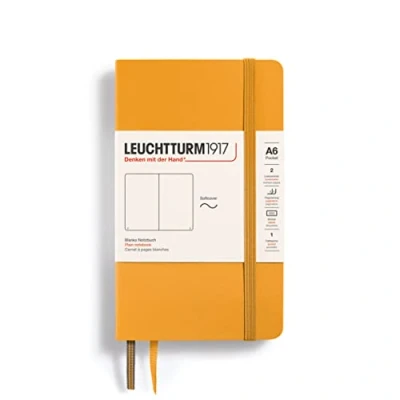 Abbildung von LEUCHTTURM1917 365645 Notizbuch Pocket (A6), Softcover, 123 nummerierte Seiten, Rising Sun, Blanko