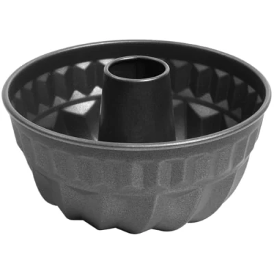 Abbildung von Original Kaiser Classic Gugelhupfform 24 cm, Gugelhupf Backform rund, Guglhupfbackform, Kuchenform antihaftbeschichtet, gleichmäßige Bräunung