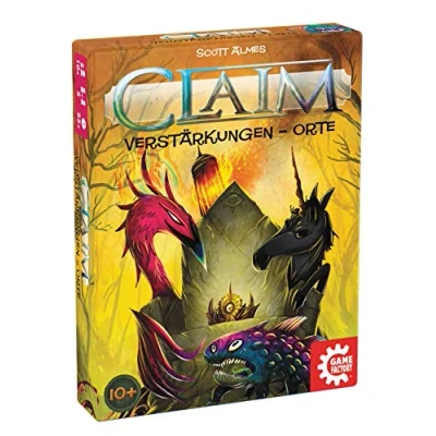 Abbildung von Game Factory 646263 Claim, Kartenspiel, Stichspiel, Verstärkung, Erweiterung (Orte)