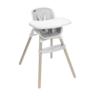 Abbildung von Chicco Zest, Kinderhochstuhl für Babys ab 6 Monaten bis 27kg, Leichter Hochstuhl mit verstellbarer Höhe und abnehmbarem Tablett, Kompakt verstaubar, Modernes Design