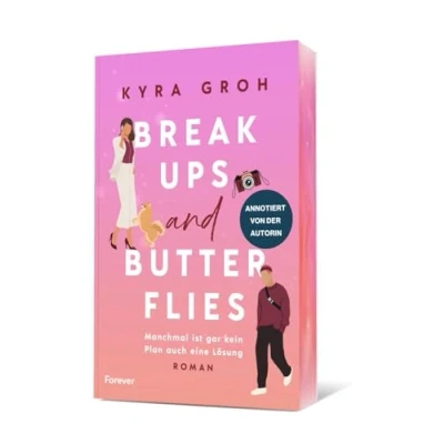 Abbildung von Breakups and Butterflies: Manchmal ist gar kein Plan auch eine Lösung Die Office Romance von SPIEGEL Bestsellerautorin Kyra Groh annotiert und erweitert