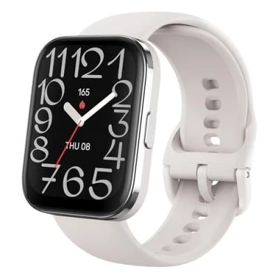 Abbildung von Amazfit Bip 5 Unity 46mm Smart Watch Fitness Aktivitäts Tracker mit 11 Tage Akku, 120+ Sportmodi, Bluetooth Telefonanrufe, Gesundheitsüberwachung, anpassbare Faces