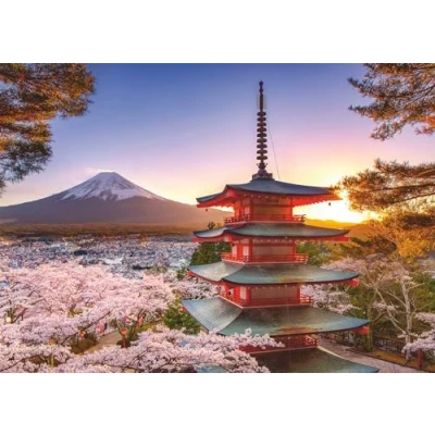 Abbildung von Ravensburger Puzzle 12000582 Kirschblüte in Japan 1000 Teile für Erwachsene und Kinder ab 14 Jahren,