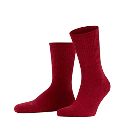 Abbildung von FALKE Unisex Socken Walkie Light U SO Wolle Funktionsmaterial einfarbig 1 Paar, Rot (Scarlet 8280), 39 41
