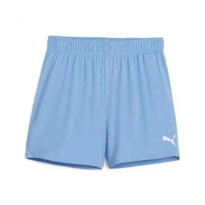 Abbildung von PUMA teamGOAL Shorts WMNS, Unisex Erwachsene Gestrickte Shorts, Team Light Blue White, 705754