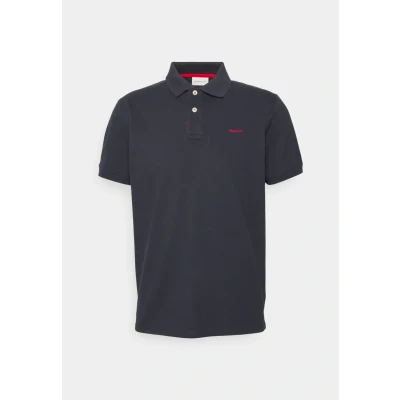 Abbildung von GANT Contrast Rugger Poloshirt, Herren, Größe: XL, Evening blue