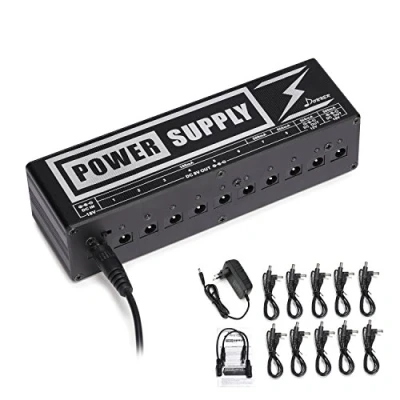 Abbildung von Donner Gitarre Pedal Power Supply 10 Isolated Ausgang Netzteil für 9V/12V/18V Effektpedale (DP 2)
