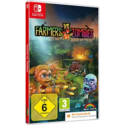 Abbildung von FARMERS VS. ZOMBIES Bauernhof Aufbau Simulation für Nintendo Switch