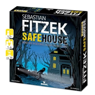 Abbildung von Moses 90288 Spiel, Safe House Gesellschaftsspiel von Marco Teubner Sebastian Fitzeks SafeHouse, bunt