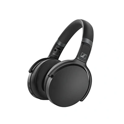 Abbildung von Sennheiser HD 450BT Kabellose Kopfhörer mit aktiver Geräuschunterdrückung, Sprachsteuerung und langer Batterielebensdauer, schwarz