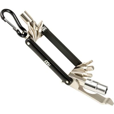 Abbildung von Meinl Stick &amp; Brush Drum Tech Schlagzeug Multi Tool mit Stimmschlüssel und wichtigsten Tools Zubehör (SB503)