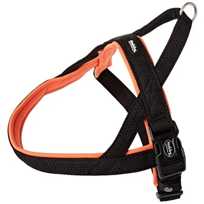 Abbildung von Nobby Norwegergeschirr Mesh Preno, neon orange L: 50 64 cm + 42 cm, B: 25/35 mm, 1 Stück