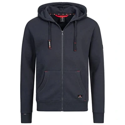 Abbildung von Höhenhorn Woodberg Herren Hoodie Pullover Dunkelblau Gr. M