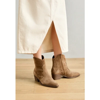 Abbildung von Tamaris Cowboy/Bikerstiefelette, Damen, Größe: 36, Camel Schuhe