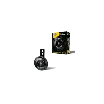Abbildung von HELLA Motorrad Hupe 12V ESSENTIAL HORN S70 108dB(A) Frequenzbereich: 460Hz Hochton elektrisch Menge: 1 3AL 012 588 061, schwarz