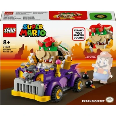 Abbildung von LEGO Super Mario Bowsers Monsterkarre Erweiterungsset, Auto Spielzeug mit Bowser Figur für Jungs und Mädchen, Set einem Charakter, Gamer Geschenk Kinder ab 8 Jahren 71431
