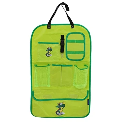 Abbildung von Petex 44150113 Rücksitzorganiser, Ca. 41 x 64 cm, mit Logo, Grün
