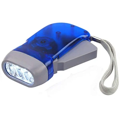 Abbildung von DIGIFLEX Handbrenner, Gartengeräte, 3 LED Dynamo Taschenlampe für Camping, Wandern, Herbst und Überleben, keine Batterien erforderlich, Eco &amp; wiederaufladbar von TRIXES
