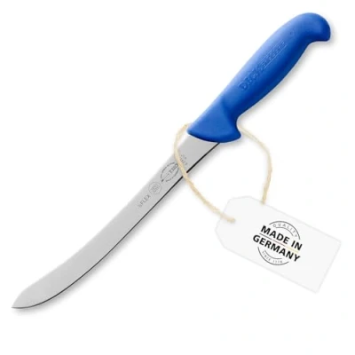 Abbildung von F. DICK Fischfiletiermesser, ErgoGrip (Filetiermesser mit Klinge 21cm, X55CrMo14 Stahl, nichtrostend, 56 HRC) 82417211, Blau