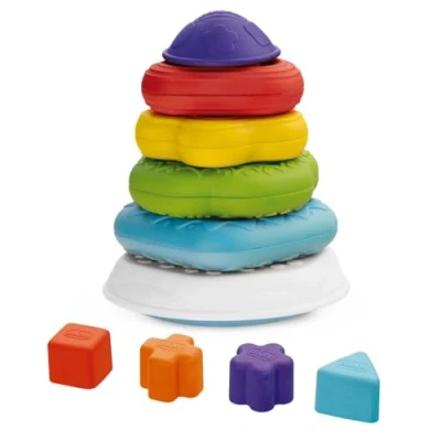 Abbildung von Chicco 00009372000000 Klassischen Ringespiel , Mehrfarbig