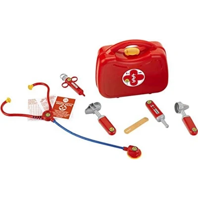 Abbildung von Theo Klein 4265 Doktorkoffer mit Zubehör I Stethoskop, Spritze, Thermometer u.v.m. Maße: 21,5 cm x 9 20 Spielzeug für Kinder ab 3 Jahren