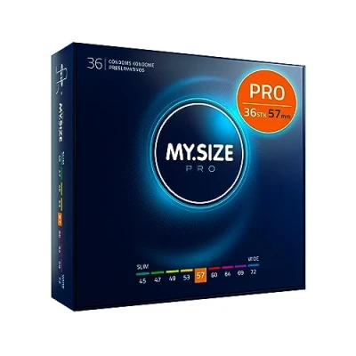 Abbildung von MY.SIZE PRO Kondom Größe 4, 57mm, 36 Stück Die neue Generation Kondome