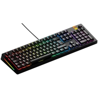 Abbildung von Glorious Gaming GMMK 3 HE: Tastatur mit Rapid Trigger, 8k Abrufrate, MX /HE Schalter, Hot Swap 100 % Tastatur, modulares Dichtungssystem, Doubleshot PBT Tastenkappen, Deutsche QWERTZ Schwarz