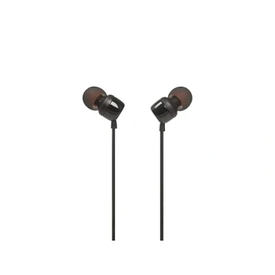 Abbildung von JBL T 110, Mit Kabel, In Ear Kopfhörer, Schwarz