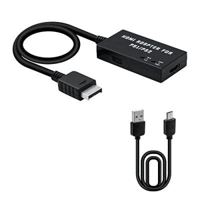 Abbildung von Mcbazel PS1/PS2 HDTV HDMI Adapter Unterstützung 4:3/16:9 Bildschirmverhältnis 480p/720p Konverter für