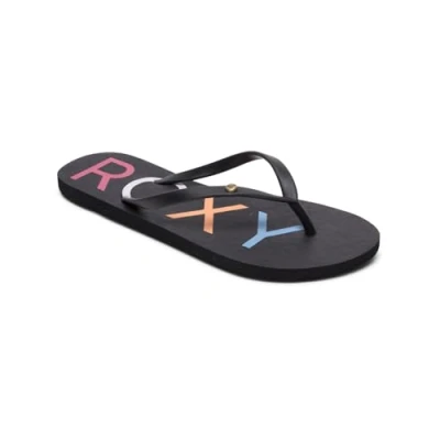Abbildung von Roxy Sandy Badezehentrenner, Damen, Größe: 39, Black/multicolor Kunststoff