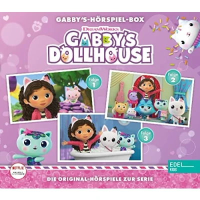 Abbildung von Gabby`s Dollhouse Hörspiel Box (Folge 1 3) Die Original Hörspiele zur Serie