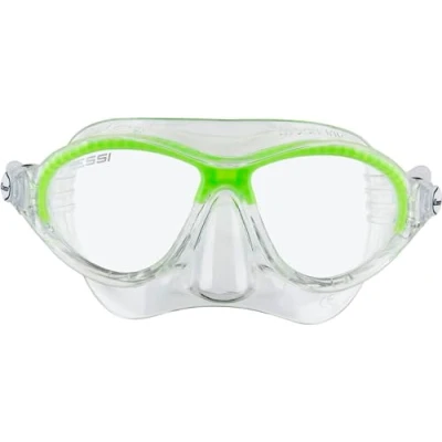 Abbildung von Cressi Moon Kid Mask Schnorchelmaske für Kinder, Transparent/Flieder, Einheitsgröße