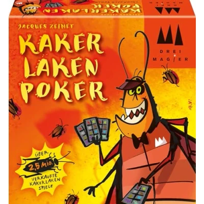 Abbildung von Schmidt Spiele 40829 Kakerlakenpoker, Drei Magier Kartenspiel