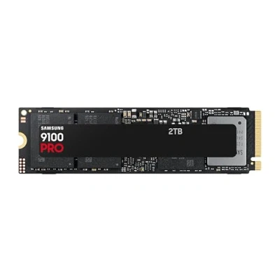 Abbildung von Samsung 9100 PRO NVMe M.2 SSD, 2 TB, PCIe 5.0, 14.700 MB/s Lesen, 13.400 Schreiben, Interne SSD für Gaming, Videobearbeitung und AI, Schwarz, MZ VAP2T0BW