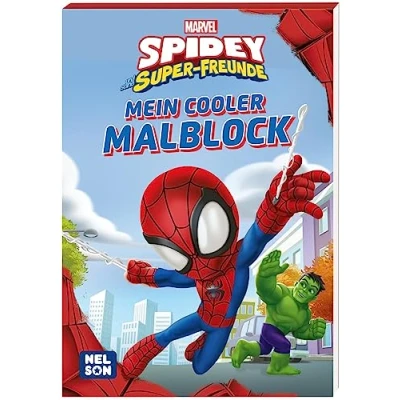 Abbildung von MARVEL Spidey und seine Superfreunde: Mein cooler Malblock: Malblock