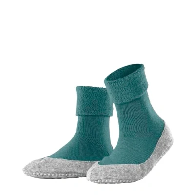 Abbildung von FALKE Damen Cosyshoe W Hp Lana Con Suola In Gomma 1 Paio Stoppersocken, Neptun Grün 7476, 37/38 EU