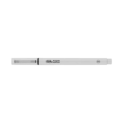 Abbildung von Winsor &amp; Newton 7001021 Fineliner, Pigment Liner für exakte Linien und Outlines, hohe Qualität, Pigmenttinte, dokumentenecht, lichtbeständig Linenbreite, 0,5 mm