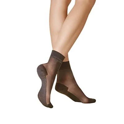 Abbildung von KUNERT Damen Söckchen Cotton Sole 20 Baumwollsohle DEN Graphit 0420 39/42