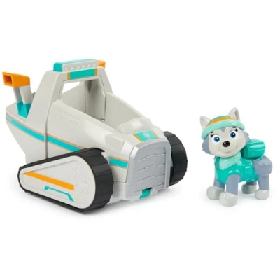 Abbildung von PAW PATROL, Schneemobil mit Everest Figur (Sustainable Basic Vehicle/Basis Fahrzeug), Spielzeug für Kinder ab 3 Jahren