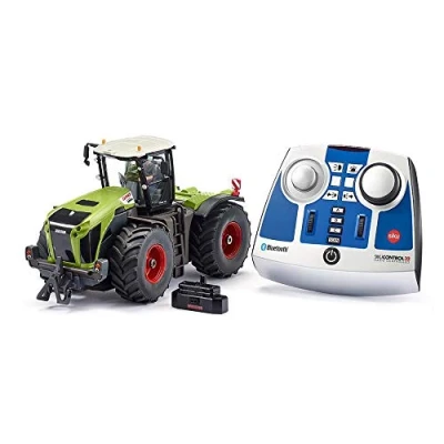 Abbildung von siku 6794, Claas Xerion 5000 TRAC VC Traktor, Grün, Metall/Kunststoff, 1:32, Ferngesteuert, Inkl. Bluetooth Fernsteuerung, Steuerung via App möglich