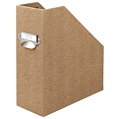 Abbildung von Rössler Papier 1318452601 S.O.H.O. Stehsammler für DIN A4, mit Griff und beschriftbarem Einsteckschild, 11,5 x 26 31,5 cm, Special Line Hazelnut, 1 Stück
