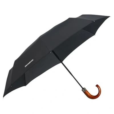 Abbildung von Samsonite Wood Classic S 3 Sect. Auto O/C Crook Black Regenschirm