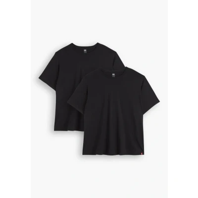 Abbildung von Levi&#039;s Plus TEE 2 PACK Tshirt basic, Herren, Größe: 4XL, Black