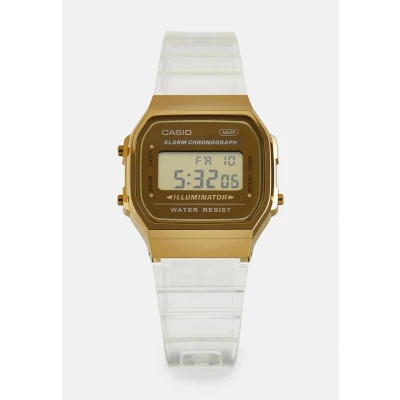 Abbildung von Casio Unisex Digitaluhr, Größe: One Size, White transparent